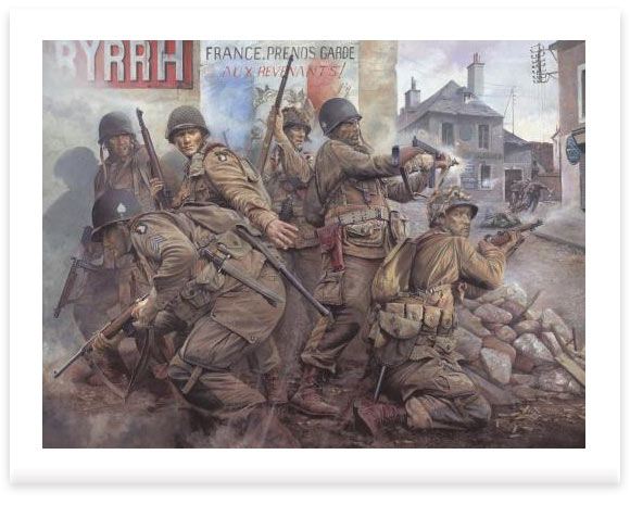 Easy Company - The Taking of Carentan by Chris Collingwood