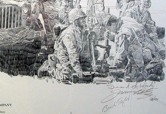 Another close up of Easy Company by James Dietz