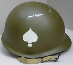 Original helmet that comes with every special edition